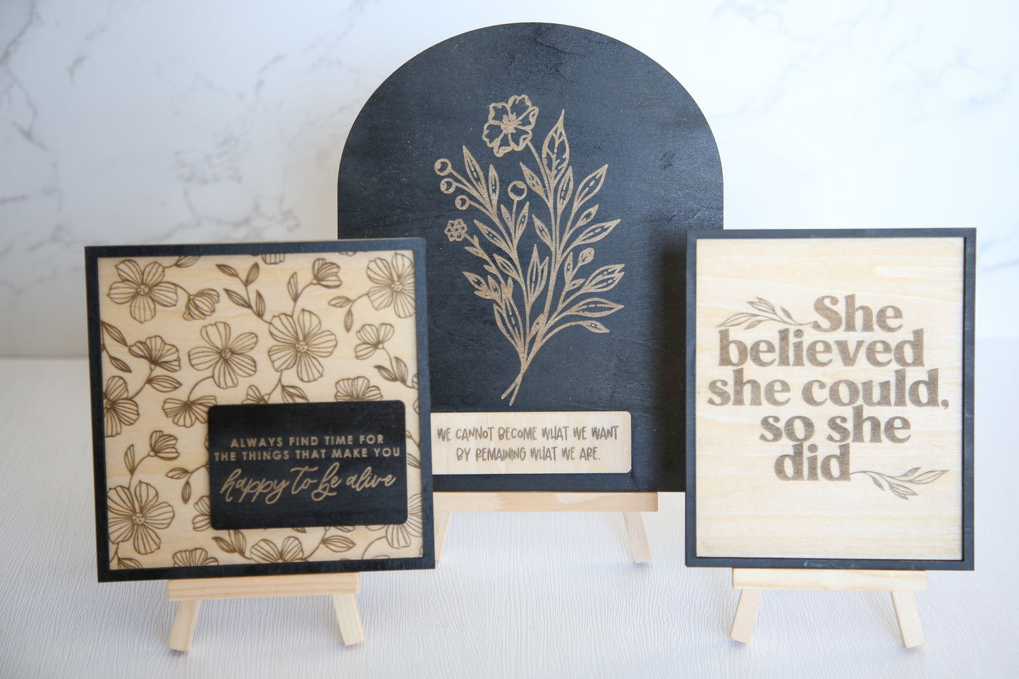 Inspirational Wooden Signs