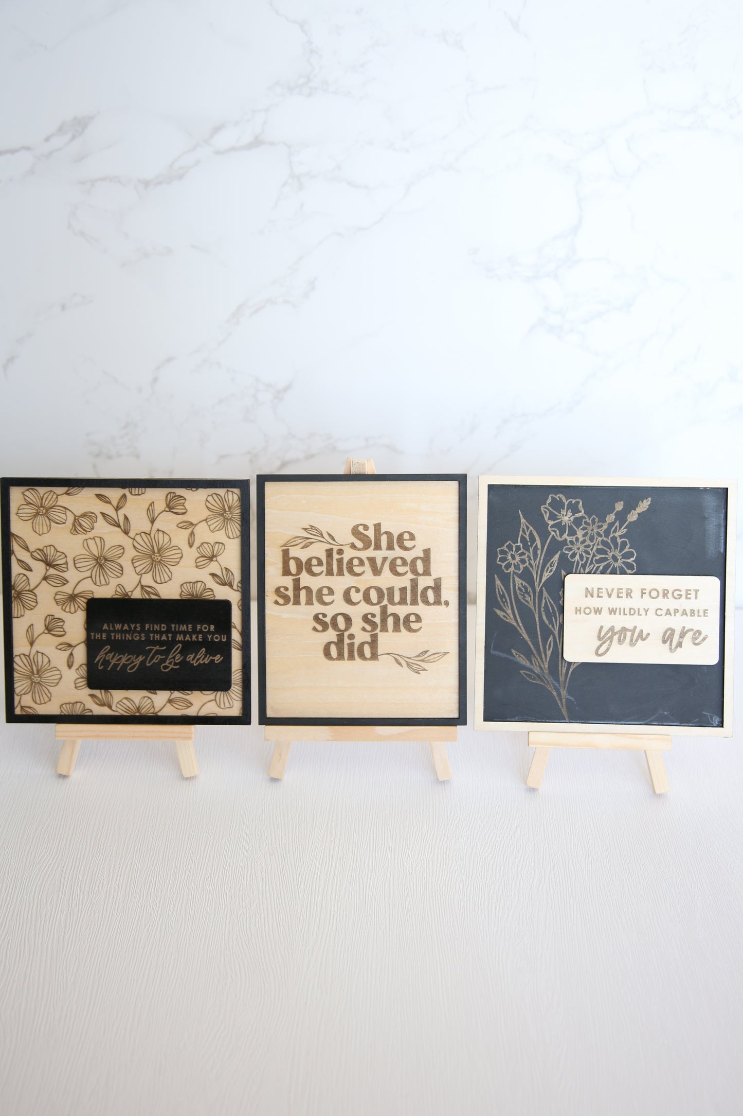 Inspirational Wooden Signs