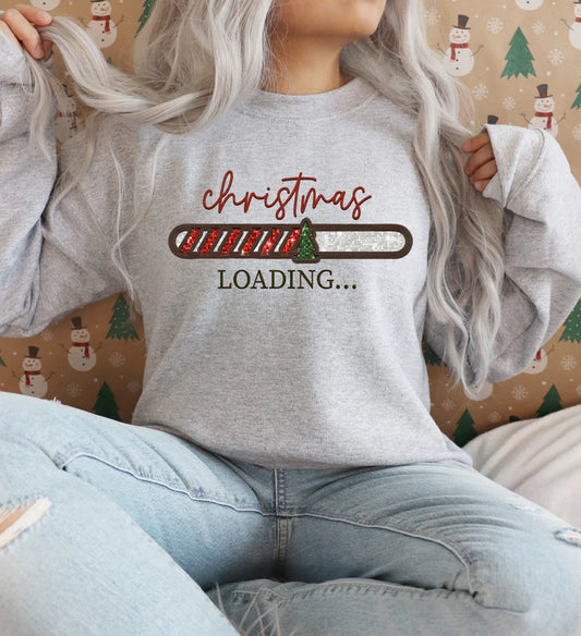 Christmas is Loading Crewneck Sweatshirt